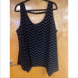 Black velvet lane Bryant tank 22/24